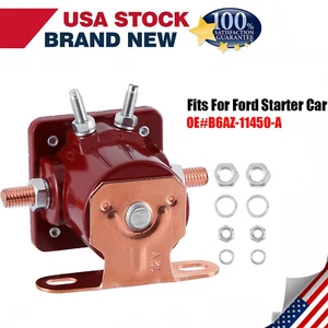 Solenoid Relay 12V Heavy Duty FIT FOR Ford Starter Car Truck - SW3 - SNL135 Red - Picture 1 of 14