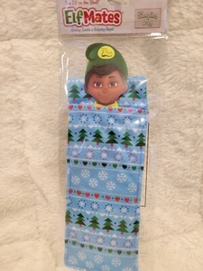 Elf Mates Elf on the Shelf Blue with Trees Sleeping Bag New - Picture 1 of 1