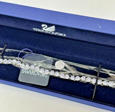 Pulsera Swarovski SCS 2011 cristal lila como nueva en caja Foto 1 de 4