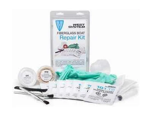 Epoxy Fiberglass Repair Kit West System 105K Boat Hull Transom Stringer Blister - Bild 1 von 4
