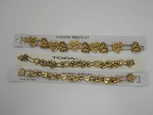 HUGE 29 PIECE LOT of Vintage Old Store Stock Slide Bracelets! Must See!! Lot 008 - Picture 1 of 12