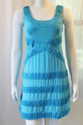 Yoana Baraschi - Ice blue silk chiffon designer dress -size 2 - Изображение 1 из 4