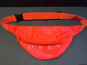 Obey Dropout Fanny Pack Adjustable Waist Pack Belt Bag Neon Pink - Bild 1 von 6