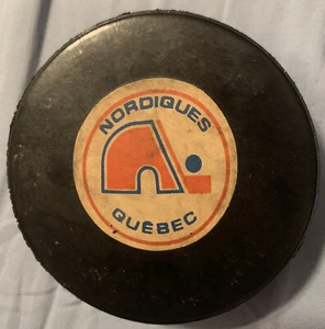 QUEBEC NORDIQUES VIRREY 1979-83 JUEGO OFICIAL VINTAGE DISCO CANADÁ - Imagen 1 de 2