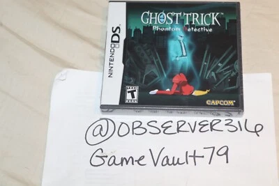 Ghost Trick: Phantom Detective (Nintendo DS, 2011) NEW SEALED - Image 1 of 4