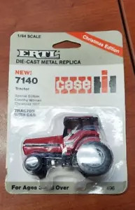 Ertl 1:64 Case IH New 7140 Tractor Country Woman Christmas 1987 special Edition - Picture 1 of 6