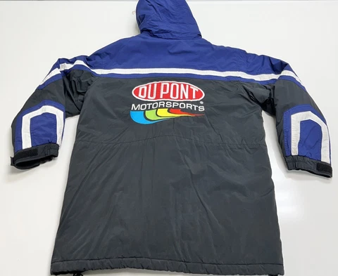 Chase Racing Park  Jacket Jeff Gordon #24 DuPont Insulated Hoodie Men’s L Cover