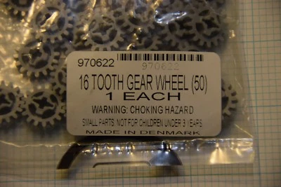 Lego Technic 16 Tooth Gear Wheel, (Bag of 50) 970622 / 94925 - Image 1 of 4