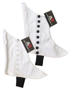 New Kilt Spats Brand AAR Highland Pipers Drummer Scottish Kilt Spat 8 Buttons - Picture 1 of 3