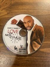 David E. Talbert's Love in the Nick of Tyme (DVD, 2009) Disc Only Free Shipping