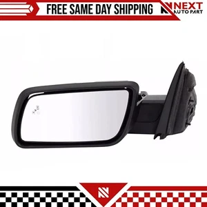 New Front Mirror, Drivers Side with Heat & with Memory For 2013-2019 Ford Flex - Picture 1 of 6