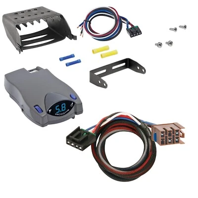 Управление тормозами прицепа Clam Shell для 03–07 GMC Sierra 1500 2500 3500 с проводкой P2 - Изображение 1 из 4