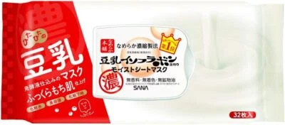 SANA [ Nameraka Honpo Moisturizing Sheet Mask N 32sheets ] Soymilk Isoflavone - Image 1 of 4