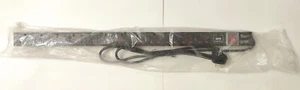 LMS Data PDU-12WS-V-SP-1U 12-way 1U Vertical PDU, Switch Surge Protect - Photo 1/3