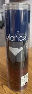 1994 Jockey Elance Herren Bikini Slip in einer Röhre Größe Small 3er Pack Prints & Solid - Bild 1 von 16