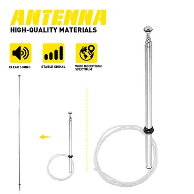 For 1992-2000 SC300 Lexus SC400 SC430 Replacement Premium Power Antenna Mast - Image 1 of 4