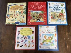 Usborne Dictionary Thesaurus Series Children's Educational Books Lot of 5 - Picture 1 of 2