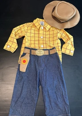 Disfraz Woody de 3 piezas Toy Story del parque Disney talla 18-24 meses Foto 1 de 4