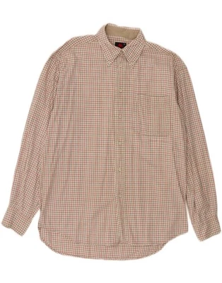 KAPPA Mens Flannel Shirt Medium White Check Cotton AT10 - Image 1 of 3