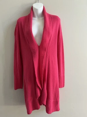 Cárdigan Lilly Pulitzer 100 % cachemir talla mediana rosa Foto 1 de 4