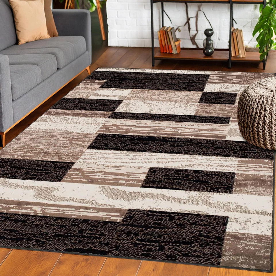 Rockwood Geometric Patchwork Carpet Indoor Large Indoor Area Rugs Or Runner Rug - Image 1 of 1