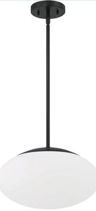 Craftmade Lighting 56894-FB-WG Gaze - 1 Light Pendant In Contemporary Style-8 - Picture 1 of 3
