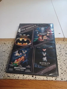4 Film Favorites Batman Collection DVD Brand New Sealed - Picture 1 of 3