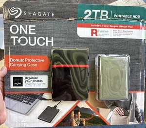 Seagate One Touch 2TB Storage Portable External Hard Drive STKB2000600 - Picture 1 of 1