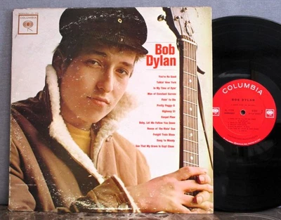 Bob Dylan S/T 1st Columbia 2 Eye Mono VG+ - Image 1 of 4