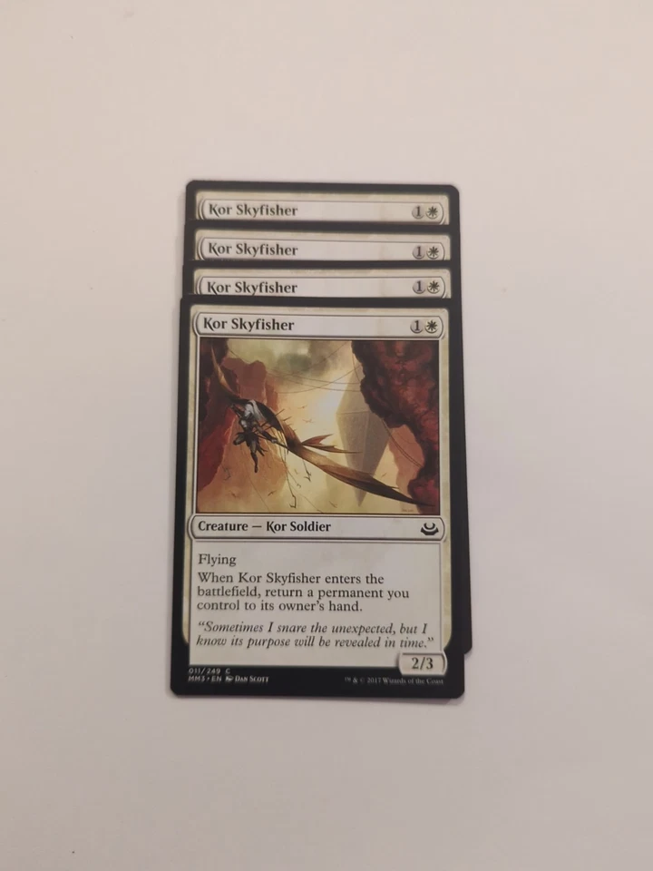 (4) Kor Skyfisher *PLAYSET* Modern Masters 2017 Regular NM MTG - Image 1 of 1
