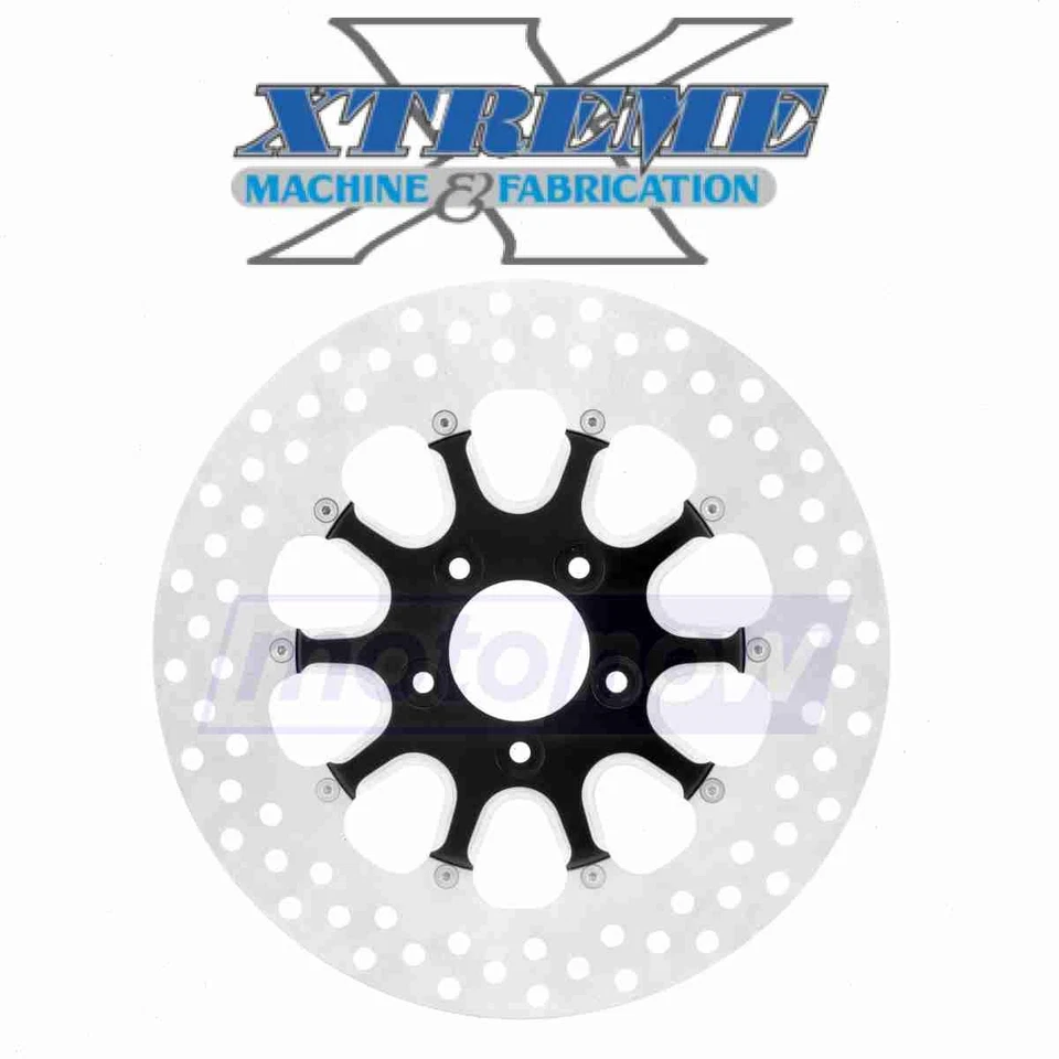 Xtreme Machine Front Right Launch Brake Rotor for 2011-2019 Harley Davidson hc Foto 1 de 4