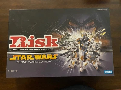 Risk Star Wars Clone Wars Edition Board Game 2005 Parker Brothers 100% Complete - Image 1 of 4