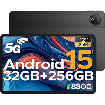 DOOGEE V Pad 5G Android 15 Tablet 12 Zoll 32GB+256GB 8800mAh, Gaming Tablet Neu - Bild 1 von 4