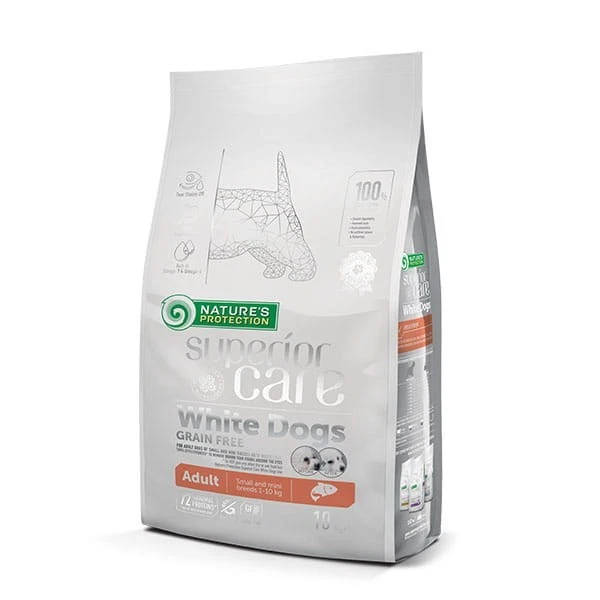 4771317458353 NATURE'S PROTECTION Superior Care White Dogs Grain Free Junio - Bild 1 von 1
