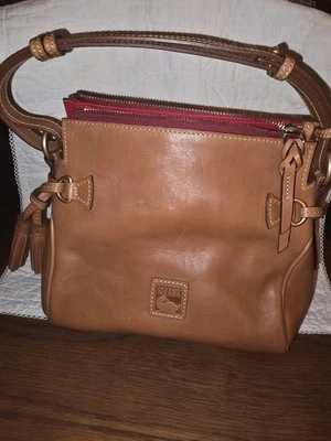 Dooney & Bourke Florentine Tassel Women's Shoulder Bag - Carmel (8L789BNA) - Image 1 of 4