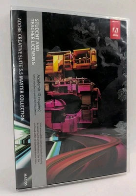 Adobe Creative Suite 5.5 Master Collection Mac OS Schüler & Lehrer Lizenzierung - Bild 1 von 4