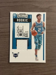 2020-21 Panini Contenders - Rookie Ticket Swatches #RS-LMB LaMelo Ball RC - Picture 1 of 2