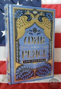 NEW SEALED War and Peace by Leo Tolstoy Bonded Leather Collectible Edition - Picture 1 of 4