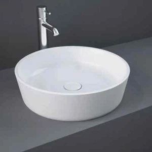 RAK Ceramics Feeling Round Countertop Basin 420mm White FEECT4200AWHA - Picture 1 of 2
