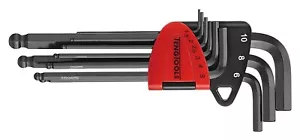 Teng Tools - 1499MM Hex Allen Key 9 Pce Tool Set Metric 1.5 - 10mm - Picture 1 of 1