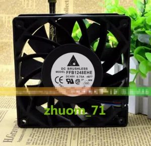 1PC Delta FFB1248EHE 12cm 12038 48V 0.75A Inverter cabinet cooling fan - Picture 1 of 4