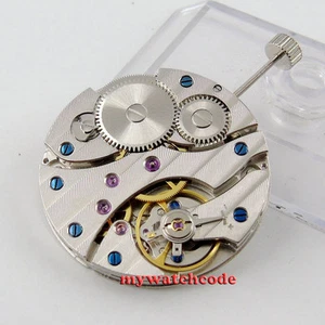 17 Jewels 6497 mechanischer Handaufzug Vitage Herrenuhrwerk - Bild 1 von 4