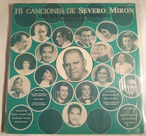 16 CANCIONES DE SEVERO MIRON, FEAT. PEDRO VARGAS / MARIA VICTORIA, MEXCIAN LP - Picture 1 of 4