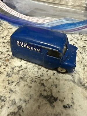 Corgi Toys Bedford CA Van Classic Daily Express Navy made in Great Britain 1/43 - Image 1 of 4
