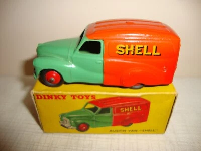 Original DINKY TOYS 470 AUSTIN VAN 'SHELL BP' - EXCELLENT in original BOX - Image 1 of 4