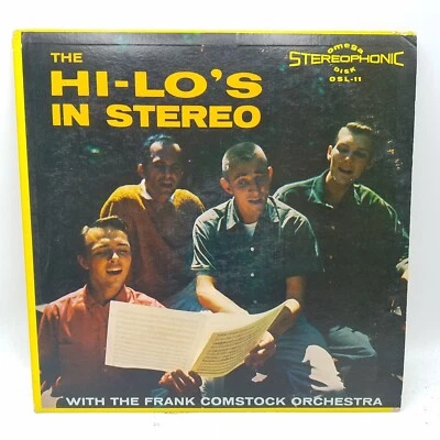 The HI-LO’s - In Stereo with Frank Comstock LP 1960 Omega OSL-11 Vinyl Foto 1 de 4