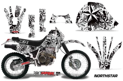 DirtBike Graphic Stickers +#PLT/RIM Decals For Honda XR600R 1991-2000 NSTAR W W — 第 1/2 张图片