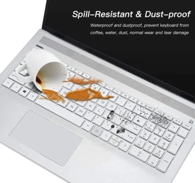 2 Funda de teclado compatible con HP ENVY x360 2 en 1 15,6" con lector de huellas dactilares ENVY 17,3 Foto 1 de 4