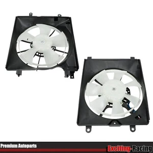 1 juego de ventiladores condensadores de aire acondicionado para Honda Civic 2012-2015 HO3115163 - Imagen 1 de 12