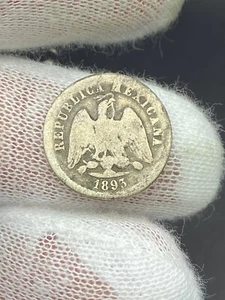 1893 Mexico 10 Centavos  - Picture 1 of 2
